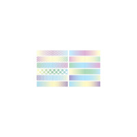 Магнитные закладки для книг BRAUBERG GRADIENT набор 12 шт, 60x20 мм 113170