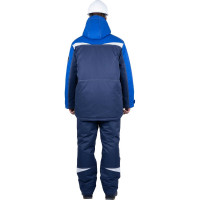 Зимний костюм ГК Спецобъединение КМ-10 ЛЮКС 3-4 класс, синий/васильковый Кос 211/112/170