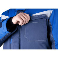 Зимний костюм ГК Спецобъединение КМ-10 ЛЮКС 3-4 класс, синий/васильковый Кос 211/112/170