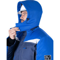 Зимний костюм ГК Спецобъединение КМ-10 ЛЮКС 3-4 класс, синий/васильковый Кос 211/112/170