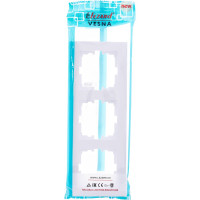 3-ая горизонтальная рамка Lezard VESNA без вставки, белая 742-0200-148