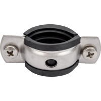 Трубный нержавеющий хомут MGF 3/4" М8 (25-30 мм) 2-31-8-2-25-30