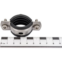 Трубный нержавеющий хомут MGF 3/4" М8 (25-30 мм) 2-31-8-2-25-30