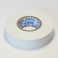Изолента Pro line 0,15х19 мм, 20 м, белая 6777
