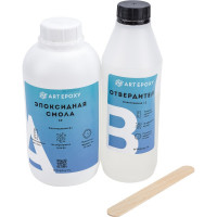 Эпоксидная смола для творчества (быстросохнущая) ArtEpoxy Quick, 1 кг Crystal  ВИ-21647