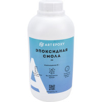 Эпоксидная смола для творчества (быстросохнущая) ArtEpoxy Quick, 1 кг Crystal  ВИ-21647
