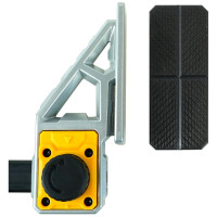 Струбцина быстрозажимная алюминиевая 95*450мм, зажим до 350 кг 925 Berger BG BG1925