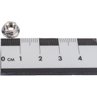 Шестигранная гайка с фланцем и насечками DINFIX DIN 6923, нерж. А2, М4, 50 шт. 00-00002659