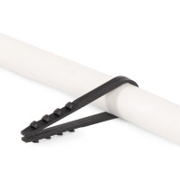 Дюбель-хомут FORTISFLEX нейлон ДХ 19-25 (ч) 100 шт. 59566