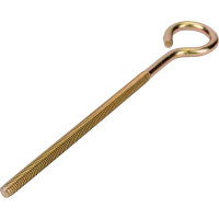 Крючок-полукольцо с метрической резьбой Bohrer М6x100 KP-6x100/155-1