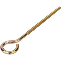 Крючок-полукольцо с метрической резьбой Bohrer М6x100 KP-6x100/155-1