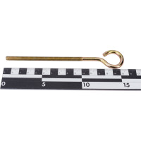 Крючок-полукольцо с метрической резьбой Bohrer М6x100 KP-6x100/155-1