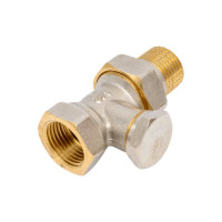 Кран вентильный для радиатора AV Engineering 1/2 с наружной резьбой AVE296012