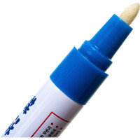 Маркер-краска Flysea по металлу Paint Marker FS-110 с наконечником (2-3 мм), синий FS-110-blue