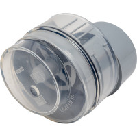 Канализационный воздушный клапан McAlpine ф110 с прозрачной крышкой с глад. оконч. MRAA1PS-CLEAR