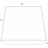 Потолочный светильник MAYTONI Zon 96W 3000K C067CL-L96B3K