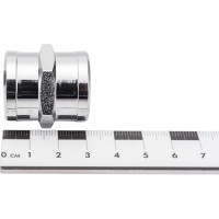 Латунная муфта AV Engineering внутренняя-внутренняя 1/2 хром AVE302004