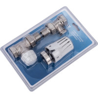 Комплект кранов для радиаторов AV Engineering 1/2 прямой AVE144212