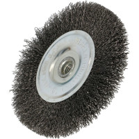 Щетка дисковая стальная FASTER TOOLS с резьбой M14 80 15 3512/ FT201-42