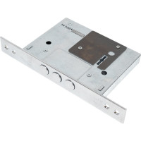 Врезной сувальдный замок KALE KILIT 257L, BS60, 28CP, 4K (75 мм), w/o SP, w/o Ros, PB 257L0000040