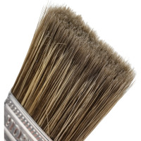 Кисть DECOR Black White для лака 50x15мм, темная щетина, 2К ручка 830-050 11607152