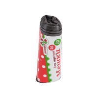 Мешки для мусора 30 л, 30 шт, черные, ролик Ягодка 9260