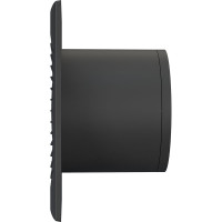 Накладной вентилятор DICITI SLIM D100 обратный клапан Matt black 90-03098