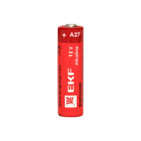 Алкалиновая батарейка EKF типа А27 для сигнализаций блистер 5шт. A27-BL5