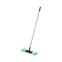 Швабра для пола с насадкой из микрофибры Рыжий кот Mop Clean, лапша 310475