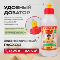 Полимерный клей TITAN WILD Premium 0.25 л TWP0,25