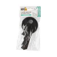 Напольный стоппер фиксатор для двери Рыжий кот Ключ 103691