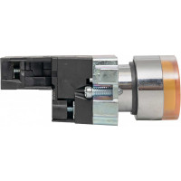 Кнопка EKF BA51 с подсветкой 24В желтая NO PROxima xb2-bw51-24