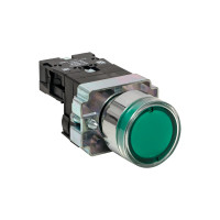 Кнопка EKF BA31 с подсветкой 24В зеленая NO PROxima xb2-bw31-24