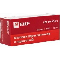 Кнопка EKF BA31 с подсветкой 24В зеленая NO PROxima xb2-bw31-24