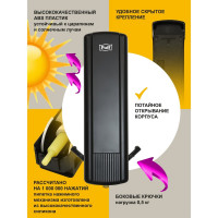 Дозатор для мыла Puff 350 мл, черный, ABS-пластик 8110Bl 1402.017
