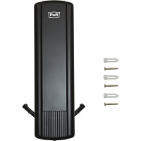 Дозатор для мыла Puff 350 мл, черный, ABS-пластик 8110Bl 1402.017