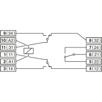 Колодка розетка для промежуточного реле S3-B ComatReleco PN92679