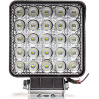 Фара рабочего света АВТОЭЛЕКТРИКА LED квадр., 12/24В, 25 светодиодов/75Вт, рассеянный (ближний) свет 09.2227
