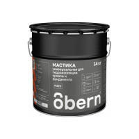 Битумная универсальная мастика Obern 14 кг, 20 л 18781