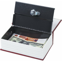 Сейф-книга BRAUBERG Остров сокровищ, 55х115х180 мм, ключевой замок 291050