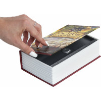 Сейф-книга BRAUBERG Остров сокровищ, 55х115х180 мм, ключевой замок 291050