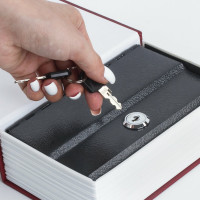 Сейф-книга BRAUBERG Остров сокровищ, 55х115х180 мм, ключевой замок 291050