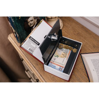 Сейф-книга BRAUBERG Остров сокровищ, 55х115х180 мм, ключевой замок 291050