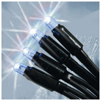 Электрогирлянда GLOS Световой Занавес, 204 холодных белых LED, 1 м х 4 м GL-SP9009