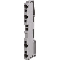 Безвинтовой клеммный зажим TDM ELECTRIC ЗКБ быстрого зажима, 4 вывода, 2.5 кв. мм, 24А, серый SQ0822-0164