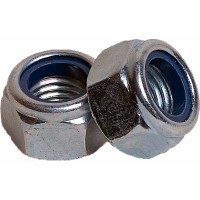 Гайка с контрящим кольцом КРЕП-КОМП DIN 985, м4, 100 шт. гс4мф