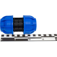 Компрессионная оединительная муфта TEBO ПНД 40x40 T-ПНД.М.0.40-40.CN