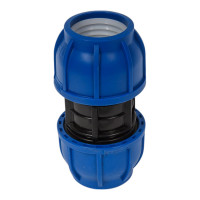 Компрессионная соединительная муфта TEBO ПНД 50x50 T-ПНД.М.0.50-50.CN