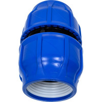 Компрессионная соединительная муфта TEBO ПНД 110x110 T-ПНД.М.0.110-110.CN