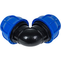 Компрессионный отвод TEBO ПНД 40x40 T-ПНД.О.0.40-40.CN